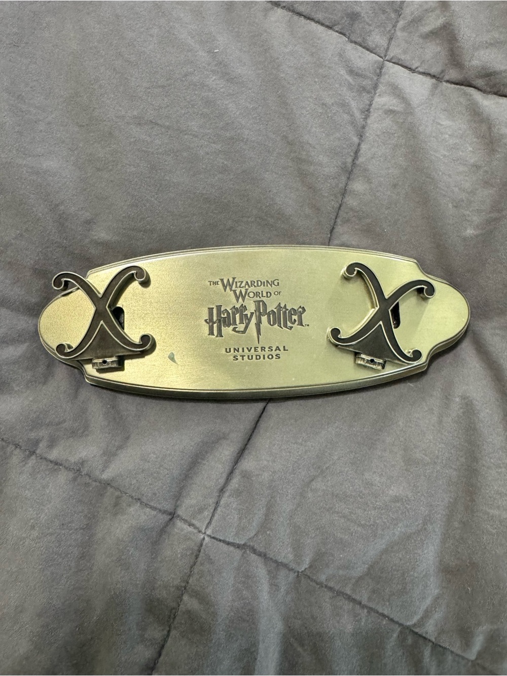 The Wizarding World of Harry Potter Universal Studios Wand Rack - Gold